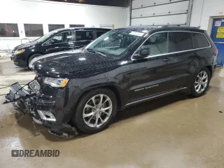 2021 Jeep Grand Cherokee Summit with VIN 1C4RJFJTXMC528441, listed as a Copart auction lot 78947634 with 47,552 mi miles and Salvage Title. Bid and sale history available at carsss.com. Image 1.