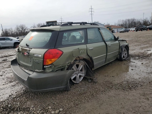 2005 Subaru Legacy Wagon (Natl) Outback R L.L. Bean Edition with VIN 4S4BP86C454360761, listed as a Copart auction lot 42941995 with 0 mi miles and Salvage Title. Bid and sale history available at carsss.com. Image 3.