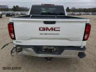 2024 GMC Sierra 1500 Pro with VIN 1GTUUAEDXRZ271888, listed as a Copart auction lot 44264855 with 52,342 mi miles and Salvage Title. Bid and sale history available at carsss.com. Image 6.
