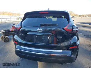 2021 Nissan Murano S with VIN 5N1AZ2AS0MC137977, listed as a Copart auction lot 80531794 with 35,908 mi miles and Salvage Title. Bid and sale history available at carsss.com. Image 6.