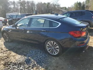2017 BMW 5 Series GT 535i xDrive with VIN WBA5M4C54HD186930, listed as a Copart auction lot 51433705 with 91,907 mi miles and Clean Title. Bid and sale history available at carsss.com. Image 2.