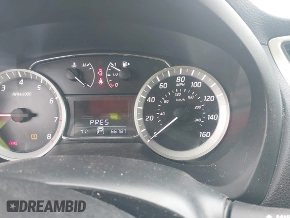 2015 Nissan Sentra SR with VIN 3N1AB7AP7FL681338, listed as a IAAI auction lot 42127054 with 66,787 mi miles and . Bid and sale history available at DreamBid. Image 7.