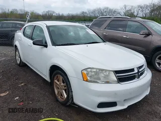 2014 Dodge Avenger SE with VIN 1C3CDZAGXEN221329, listed as a IAAI auction lot 41931109 with 149,715 mi miles. Bid and sale history available at carsss.com. Image 6.