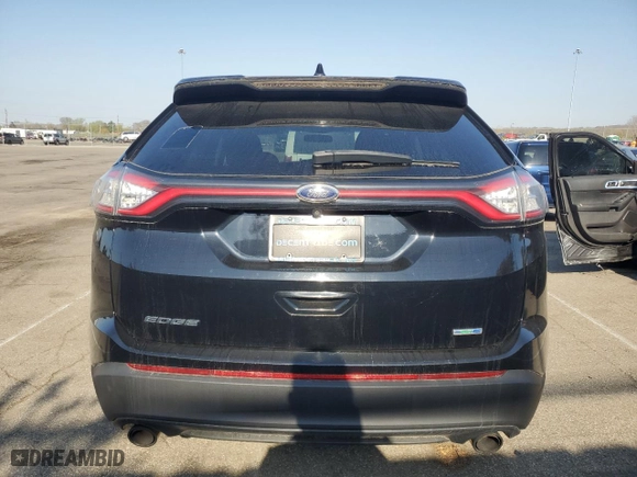2017 Ford Edge SE with VIN 2FMPK4G97HBB72858, listed as a Copart auction lot 53764965 with 143,433 mi miles and Clean Title. Bid and sale history available at carsss.com. Image 6.