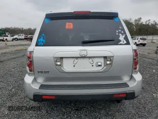 2007 Honda Pilot EX-L with VIN 5FNYF28777B021535, listed as a Copart auction lot 79823904 with 282,340 mi miles and Salvage Title. Bid and sale history available at DreamBid. Image 6.