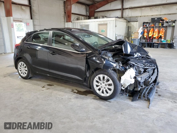 2013 Hyundai Elantra GT with VIN KMHD35LE3DU110905, listed as a Copart auction lot 71251794 with 61,615 mi miles and Salvage Title. Bid and sale history available at carsss.com. Image 4.