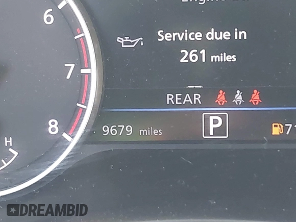2024 Nissan Sentra SV with VIN 3N1AB8CV9RY308987, listed as a IAAI auction lot 42088526 with 9,778 mi miles and . Bid and sale history available at DreamBid. Image 15.