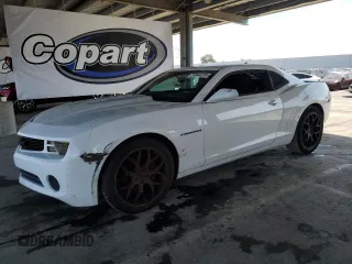 2012 Chevrolet Camaro 2LS z VIN 2G1FA1E36C9168549, wystawiony jako Copart lot #55846235 z przebiegiem 127 497 mil mil oraz Czysty tytuł • Clean title. Historia ofert i sprzedaży dostępna na DreamBid. Obrazek 1.