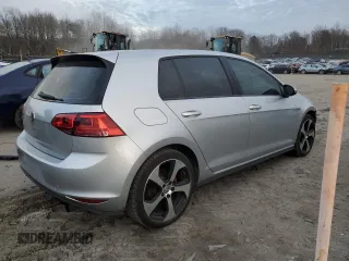 2015 Volkswagen Golf GTI Autobahn with VIN 3VW4T7AU9FM042995, listed as a Copart auction lot 38054544 with 0 mi miles. Bid and sale history available at carsss.com. Image 3.