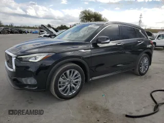 2024 Infiniti QX50 Luxe with VIN 3PCAJ5BA9RF109558, listed as a Copart auction lot 45926985 with 15,191 mi miles and Non Repairable. Bid and sale history available at DreamBid. Image 1.