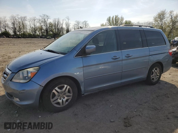 2007 Honda Odyssey Touring with VIN 5FNRL38887B095154, listed as a Copart auction lot 52937835 with 188,963 mi miles and Salvage Title. Bid and sale history available at carsss.com. Image 1.