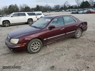 2005 Hyundai XG350 with VIN KMHFU45E35A376764, listed as a Copart auction lot 44053935 with NaN miles and Salvage Title. Bid and sale history available at carsss.com. Image 1.