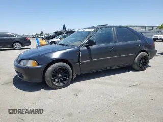 1992 Honda Civic z VIN JHMEH9694NS002319, wystawiony jako Copart lot #57676435 z przebiegiem 141 535 mil mil oraz Czysty tytuł • Clean title. Historia ofert i sprzedaży dostępna na DreamBid. Obrazek 1.