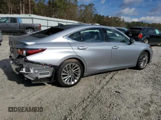 2022 Lexus ES with VIN 58AFZ1B18NU134111, listed as a Copart auction lot 83103114 with 9,439 mi miles and Salvage Title. Bid and sale history available at carsss.com. Image 3.