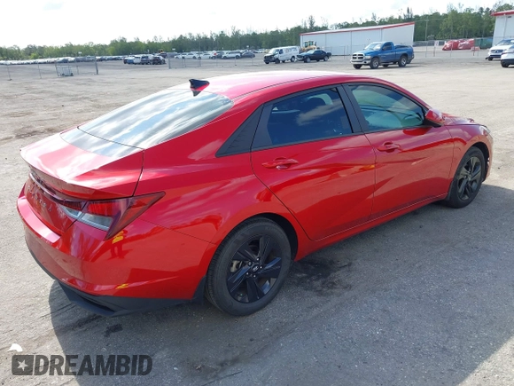 2023 Hyundai Elantra SEL with VIN 5NPLM4AG0PH094401, listed as a IAAI auction lot 42225161 with 31,204 mi miles and . Bid and sale history available at DreamBid. Image 4.