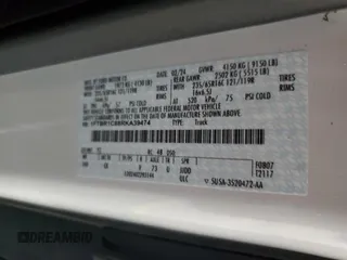 2024 Ford Transit Cargo with VIN 1FTBR1C88RKA39474, listed as a Copart auction lot 86339884 with Not Provided miles and Salvage Title. Bid and sale history available at DreamBid. Image 15.