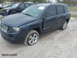 2014 Jeep Compass Latitude with VIN 1C4NJCEB7ED651270, listed as a IAAI auction lot 41561557 with 208,874 mi miles. Bid and sale history available at carsss.com. Image 17.