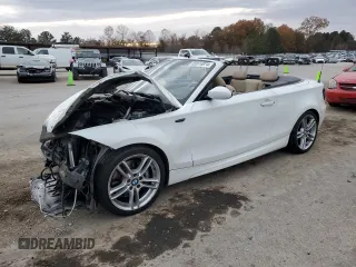 2009 BMW 1 Series 135i with VIN WBAUN93549VK40342, listed as a Copart auction lot 85074074 with 143,213 mi miles and Salvage Title. Bid and sale history available at DreamBid. Image 1.