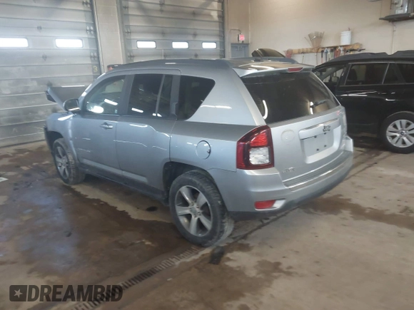 2016 Jeep Compass High Altitude Edition with VIN 1C4NJCEA2GD720148, listed as a IAAI auction lot 41689653 with 97,400 mi miles. Bid and sale history available at carsss.com. Image 3.