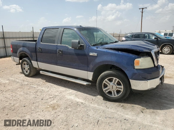 2007 Ford F-150 XLT with VIN 1FTRW12W67KC24000, listed as a Copart auction lot 53899345 with 158,657 mi miles and Salvage title. Bid and sale history available at DreamBid. Image 4.
