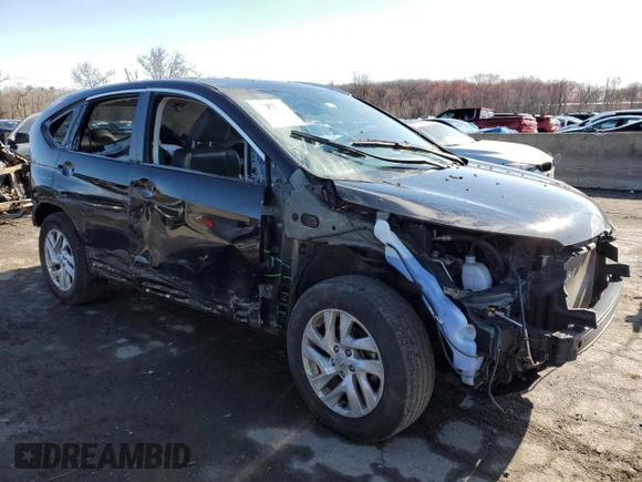 2015 Honda CR-V EX-L with VIN 2HKRM4H72FH702319, listed as a Copart auction lot 52350885 with Not Provided miles and Salvage Title. Bid and sale history available at carsss.com. Image 4.