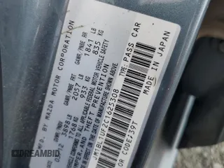 2012 Mazda 3 i Sport with VIN JM1BL1UF2C1625308, listed as a Copart auction lot 63239515 with 163,314 mi miles and Clean title. Bid and sale history available at DreamBid. Image 12.