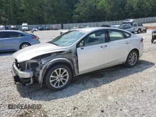 2017 Ford Fusion SE with VIN 3FA6P0HD9HR339158, listed as a Copart auction lot 60465665 with 55,592 mi miles and Salvage title. Bid and sale history available at DreamBid. Image 1.