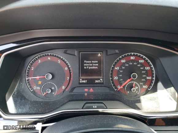 2020 Volkswagen Jetta S with VIN 3VWCB7BU4LM038247, listed as a Copart auction lot 51248215 with 69,487 mi miles and Non Repairable. Bid and sale history available at carsss.com. Image 9.