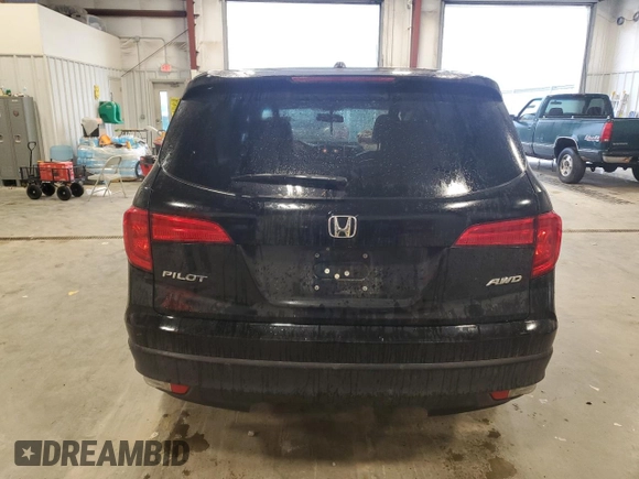 2016 Honda Pilot EX-L with VIN 5FNYF6H54GB068656, listed as a Copart auction lot 57773195 with 93,711 mi miles and Non repairable. Bid and sale history available at DreamBid. Image 6.