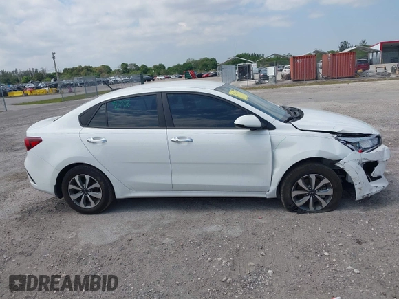 2023 Kia Rio S with VIN 3KPA24ADXPE612862, listed as a IAAI auction lot 41734457 with 20,913 mi miles. Bid and sale history available at carsss.com. Image 13.