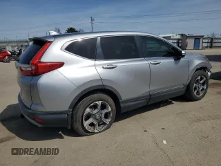2018 Honda CR-V EX with VIN 7FARW1H59JE001537, listed as a Copart auction lot 52630165 with 73,294 mi miles and Salvage Title. Bid and sale history available at carsss.com. Image 3.