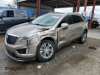 2023 Cadillac XT5 FWD Premium Luxury with VIN 1GYKNCRS2PZ178623, listed as a Copart auction lot 85016494 with 23,336 mi miles and Non Repairable. Bid and sale history available at carsss.com. Image 1.