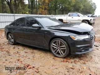 2016 Audi S6 Prestige with VIN WAUH2AFC8GN131045, listed as a Copart auction lot 80532794 with 98,827 mi miles and Salvage Title. Bid and sale history available at carsss.com. Image 4.