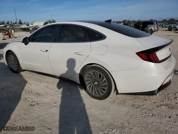 2022 Hyundai Sonata Hybrid Limited with VIN KMHL54JJ4NA039071, listed as a Copart auction lot 86475024 with 78,388 mi miles and Salvage Title. Bid and sale history available at carsss.com. Image 2.