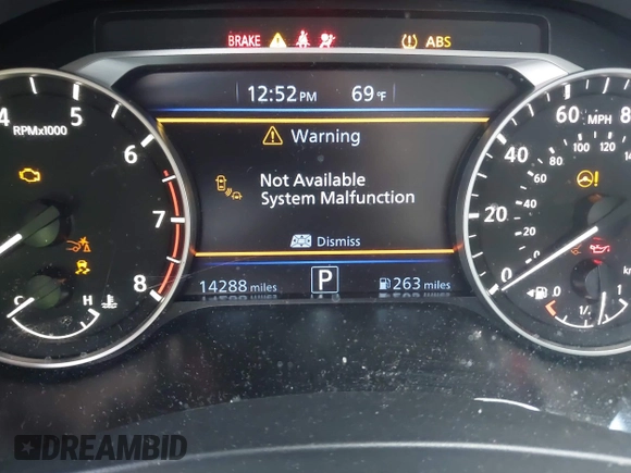 2024 Nissan Altima SV with VIN 1N4BL4DV4RN405944, listed as a IAAI auction lot 42125830 with 14,288 mi miles and . Bid and sale history available at carsss.com. Image 15.