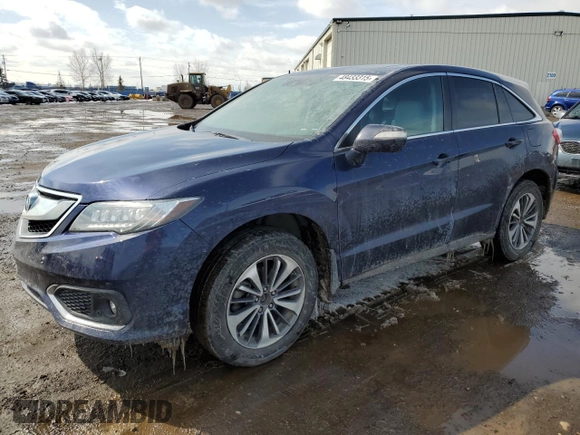 2017 Acura RDX w/Advance Pkg with VIN 5J8TB4H7XHL801496, listed as a Copart auction lot 48433315 with 113,700 mi miles and Salvage Title. Bid and sale history available at carsss.com. Image 1.