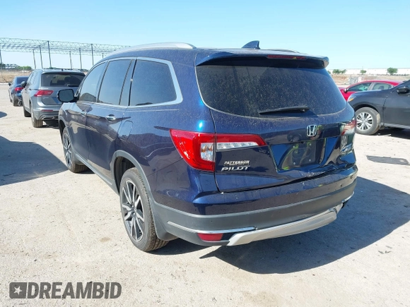 2020 Honda Pilot Elite with VIN 5FNYF6H02LB054348, listed as a IAAI auction lot 42302525 with 43,916 mi miles and . Bid and sale history available at DreamBid. Image 3.