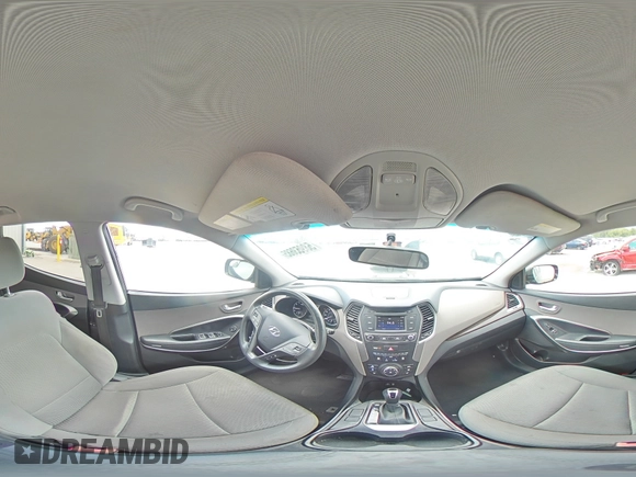 2017 Hyundai Santa Fe 2.4L z VIN 5NMZT3LB6HH040009, wystawiony jako Copart lot #58953685 z przebiegiem 161 455 mil mil oraz Szkoda całkowita • Salvage title. Historia ofert i sprzedaży dostępna na DreamBid. Obrazek 16.