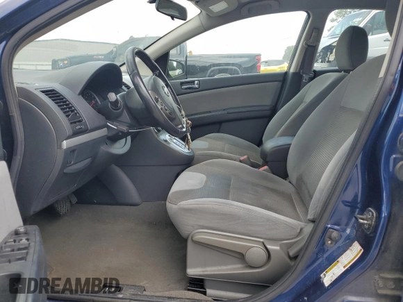 2010 Nissan Sentra S with VIN 3N1AB6AP5AL692521, listed as a Copart auction lot 59596785 with 210,306 mi miles and Salvage title. Bid and sale history available at DreamBid. Image 7.