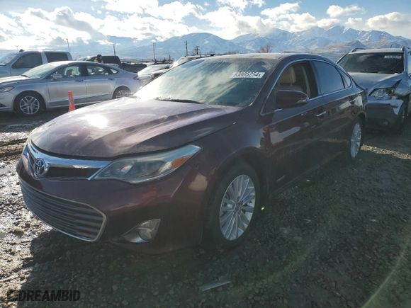 2014 Toyota Avalon Hybrid Limited with VIN 4T1BD1EB6EU020536, listed as a Copart auction lot 83805254 with 114,721 mi miles and Salvage Title. Bid and sale history available at carsss.com. Image 1.