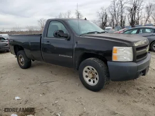 2008 Chevrolet Silverado 1500 Work Truck with VIN 1GCEK14X58Z175414, listed as a Copart auction lot 49817935 with 0 mi miles and Clean Title. Bid and sale history available at carsss.com. Image 4.