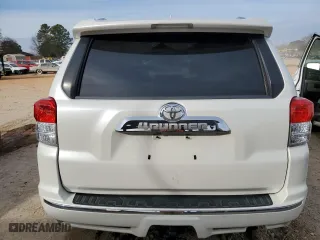 2011 Toyota 4Runner SR5 with VIN JTEZU5JR9B5027592, listed as a Copart auction lot 45521265 with 189,846 mi miles and Salvage Title. Bid and sale history available at carsss.com. Image 6.