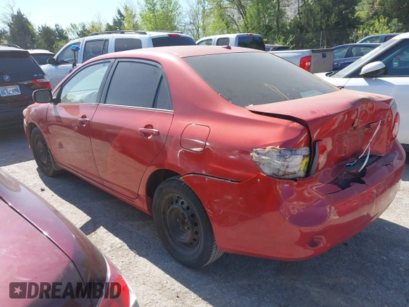 2009 Toyota Corolla with VIN 1NXBU40E09Z049359, listed as a IAAI auction lot 42041746 with 211,167 mi miles. Bid and sale history available at carsss.com. Image 3.