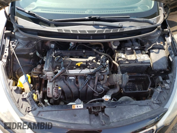 2015 Kia Forte LX with VIN KNAFX4A66F5414571, listed as a Copart auction lot 64008884 with 160,309 mi miles and Salvage Title. Bid and sale history available at carsss.com. Image 11.