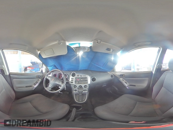 2004 Pontiac Vibe with VIN 5Y2SL62824Z459649, listed as a Copart auction lot 59057345 with 220,515 mi miles and Salvage title. Bid and sale history available at DreamBid. Image 14.
