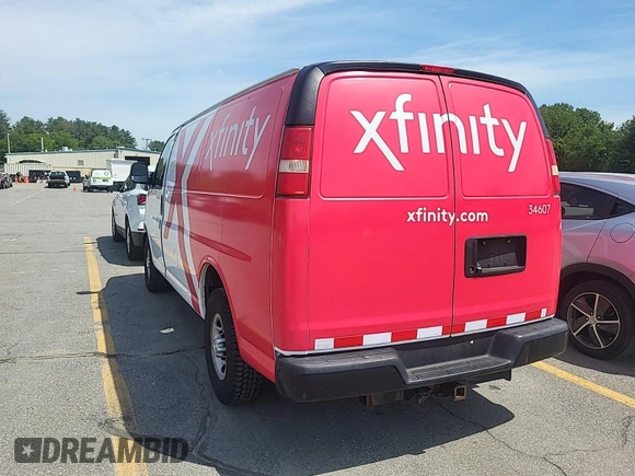 2015 Chevrolet Express Cargo with VIN 1GCWGFCF9F1167047, listed as a IAAI auction lot 42666478 with 169,647 mi miles and . Bid and sale history available at DreamBid. Image 53.