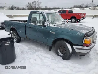 1997 Ford Ranger XLT with VIN 1FTCR10AXVUD48518, listed as a Copart auction lot 41518815 with 400,246 mi miles and Salvage title. Bid and sale history available at DreamBid. Image 4.