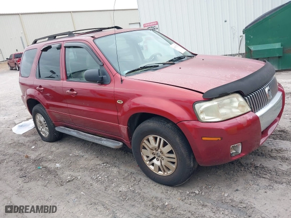 2006 Mercury Mariner Luxury with VIN 4M2YU56116DJ08529, listed as a IAAI auction lot 41471782 with 150,527 mi miles. Bid and sale history available at carsss.com. Image 1.