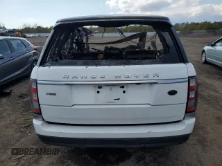 2014 Land Rover Range Rover HSE z VIN SALGS2WF8EA177356, wystawiony jako Copart lot #50344975 z przebiegiem Nie podano mil oraz Szkoda całkowita • Salvage title. Historia ofert i sprzedaży dostępna na DreamBid. Obrazek 6.