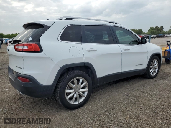 2015 Jeep Cherokee Limited with VIN 1C4PJLDS2FW701864, listed as a Copart auction lot 53793775 with 109,198 mi miles and Salvage Title. Bid and sale history available at DreamBid. Image 3.